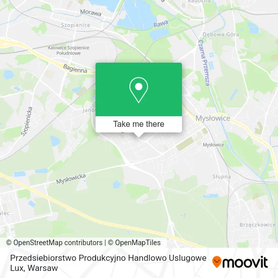 Карта Przedsiebiorstwo Produkcyjno Handlowo Uslugowe Lux