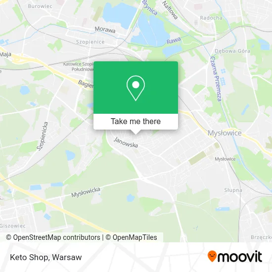 Keto Shop map