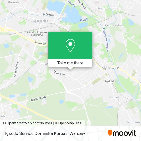 Igsedo Service Dominika Kurpas map