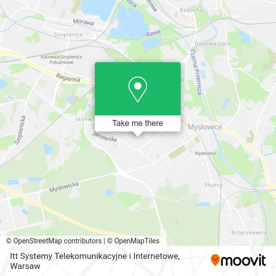 Itt Systemy Telekomunikacyjne i Internetowe map