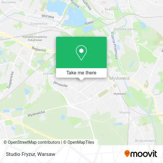 Карта Studio Fryzur