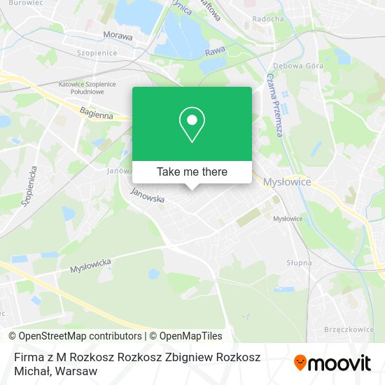 Firma z M Rozkosz Rozkosz Zbigniew Rozkosz Michał map