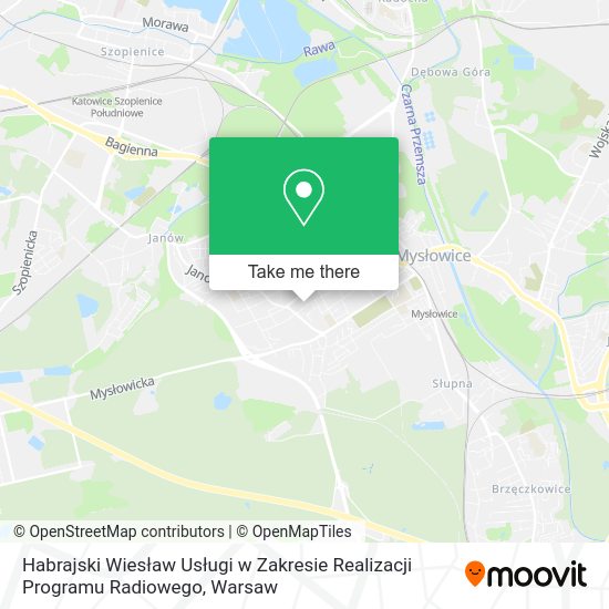 Habrajski Wiesław Usługi w Zakresie Realizacji Programu Radiowego map