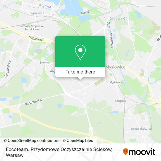 Eccoteam. Przydomowe Oczyszczalnie Ścieków map