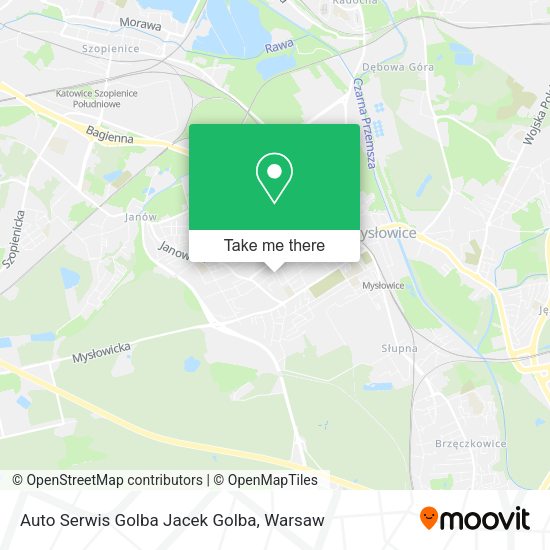 Auto Serwis Golba Jacek Golba map