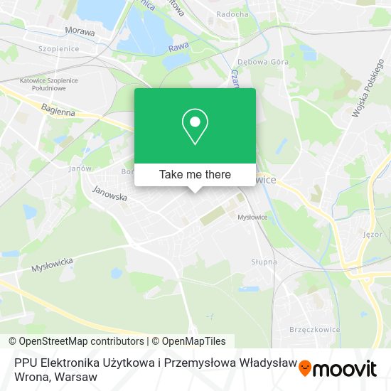 PPU Elektronika Użytkowa i Przemysłowa Władysław Wrona map