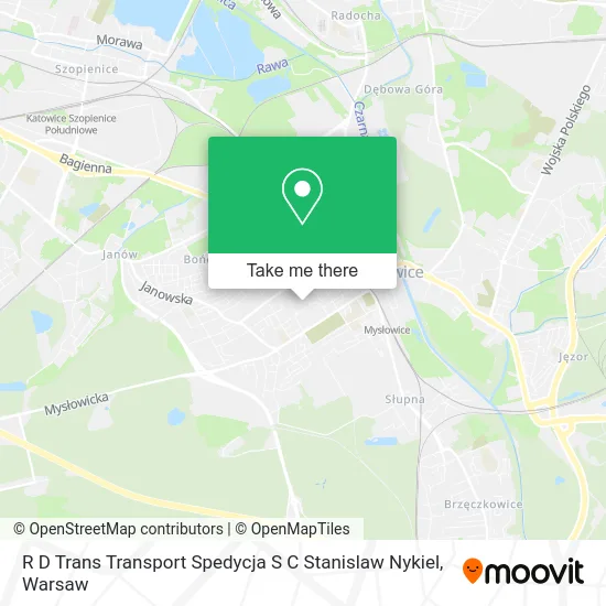 Карта R D Trans Transport Spedycja S C Stanislaw Nykiel