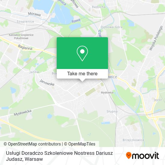 Usługi Doradczo Szkoleniowe Nostress Dariusz Judasz map