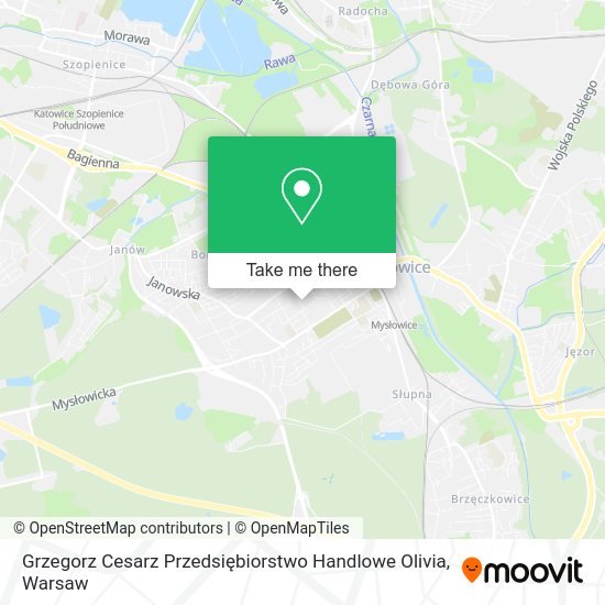 Grzegorz Cesarz Przedsiębiorstwo Handlowe Olivia map