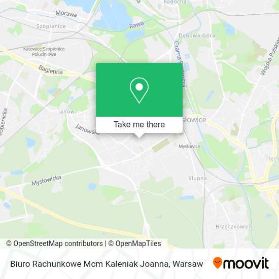 Biuro Rachunkowe Mcm Kaleniak Joanna map