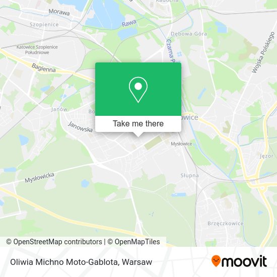 Oliwia Michno Moto-Gablota map