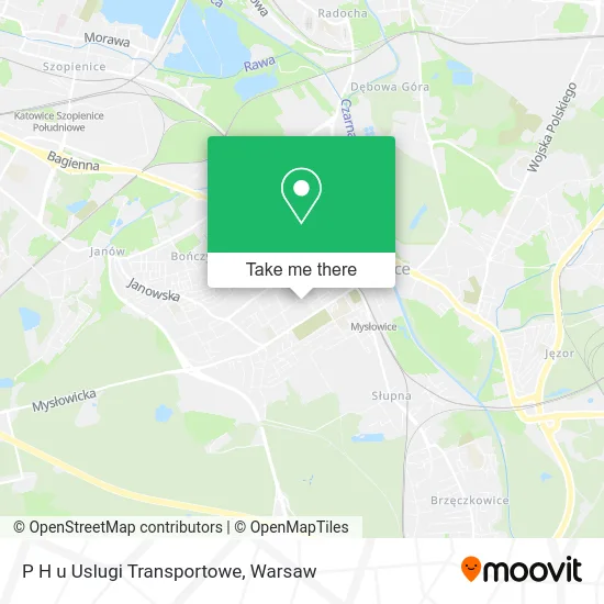 Карта P H u Uslugi Transportowe