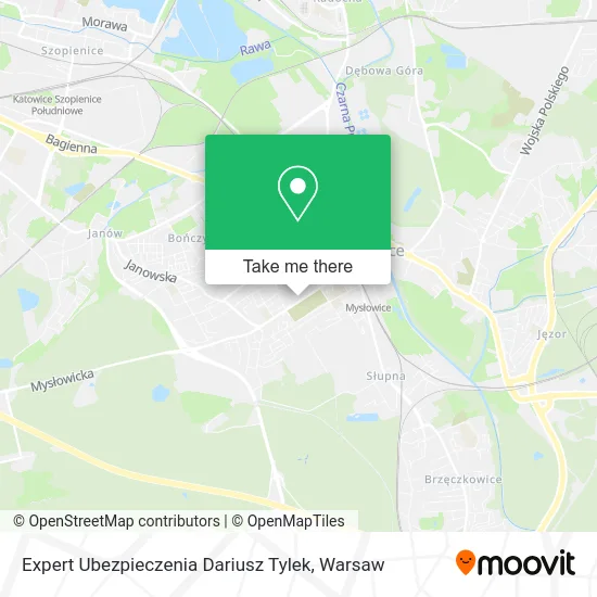 Карта Expert Ubezpieczenia Dariusz Tylek