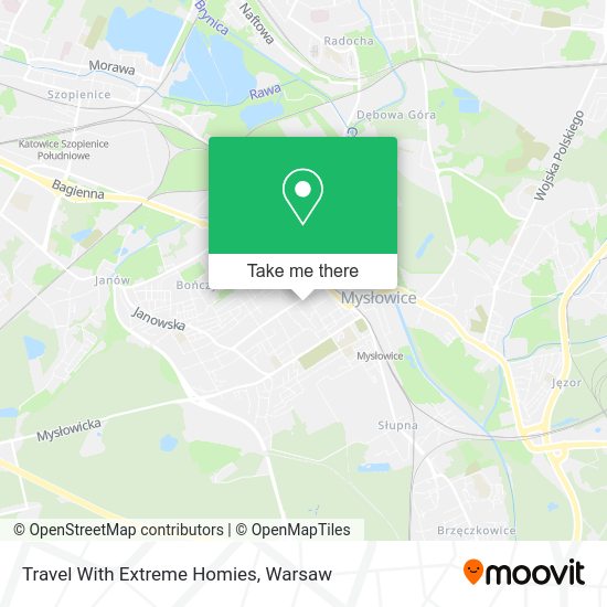 Travel With Extreme Homies map