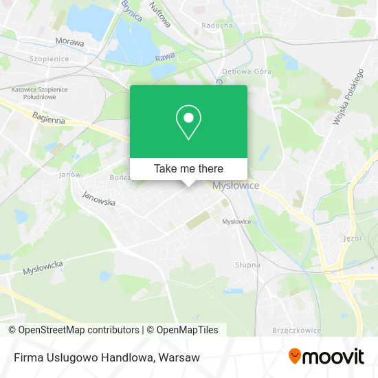 Карта Firma Uslugowo Handlowa