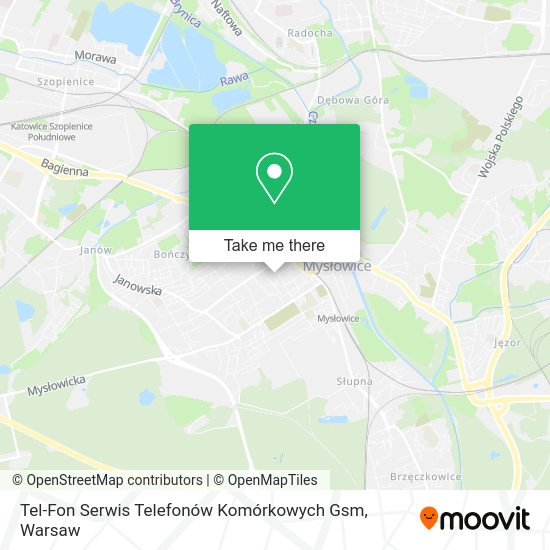 Tel-Fon Serwis Telefonów Komórkowych Gsm map