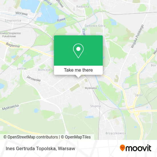 Ines Gertruda Topolska map