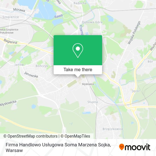 Firma Handlowo Usługowa Soma Marzena Sojka map