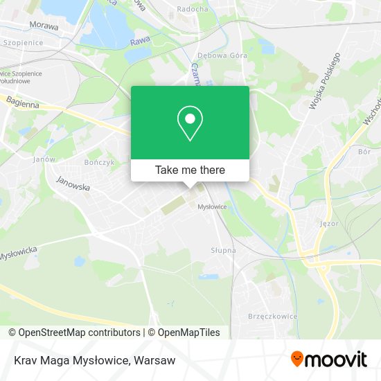 Krav Maga Mysłowice map