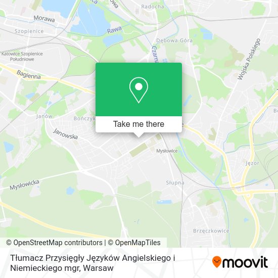 Tłumacz Przysięgły Języków Angielskiego i Niemieckiego mgr map