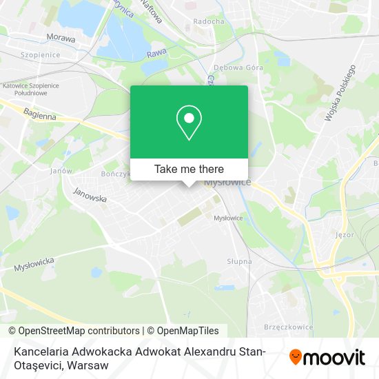 Карта Kancelaria Adwokacka Adwokat Alexandru Stan-Otaşevici