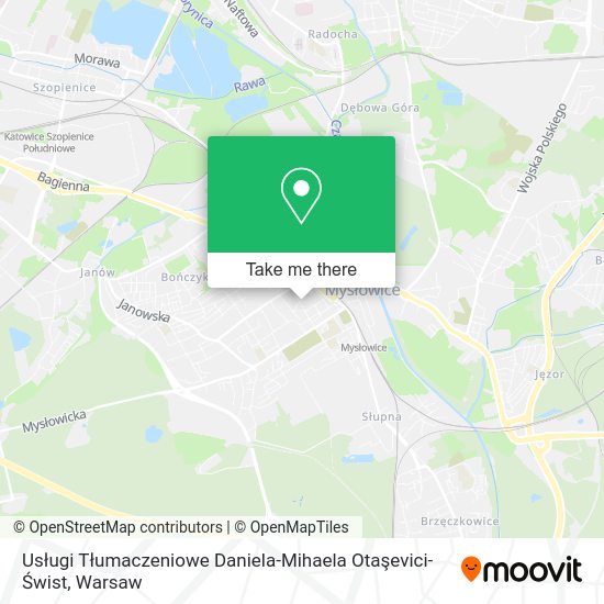 Usługi Tłumaczeniowe Daniela-Mihaela Otaşevici-Świst map