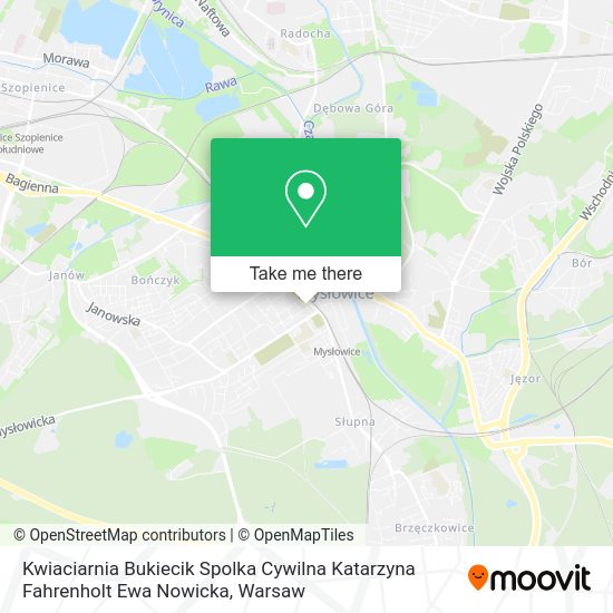 Kwiaciarnia Bukiecik Spolka Cywilna Katarzyna Fahrenholt Ewa Nowicka map