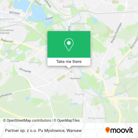 Карта Partner sp. z o.o. Pu Mysłowice