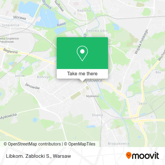 Карта Libkom. Zabłocki S.