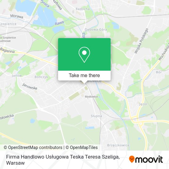 Firma Handlowo Usługowa Teska Teresa Szeliga map