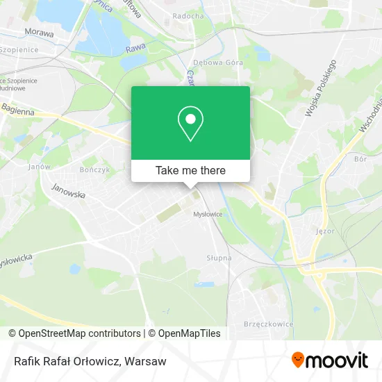 Rafik Rafał Orłowicz map