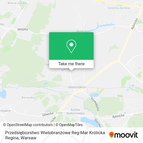 Przedsiębiorstwo Wielobranżowe Reg-Mar Królicka Regina map