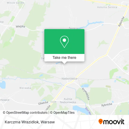 Карта Karczma Wrazidlok