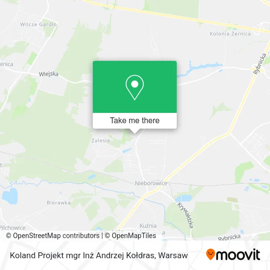Карта Koland Projekt mgr Inż Andrzej Kołdras