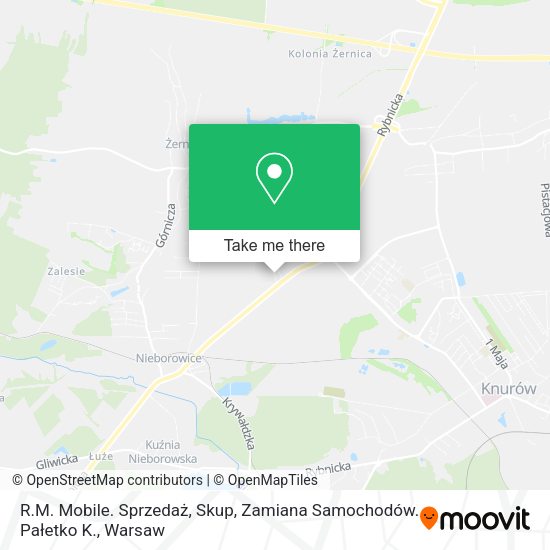 R.M. Mobile. Sprzedaż, Skup, Zamiana Samochodów. Pałetko K. map