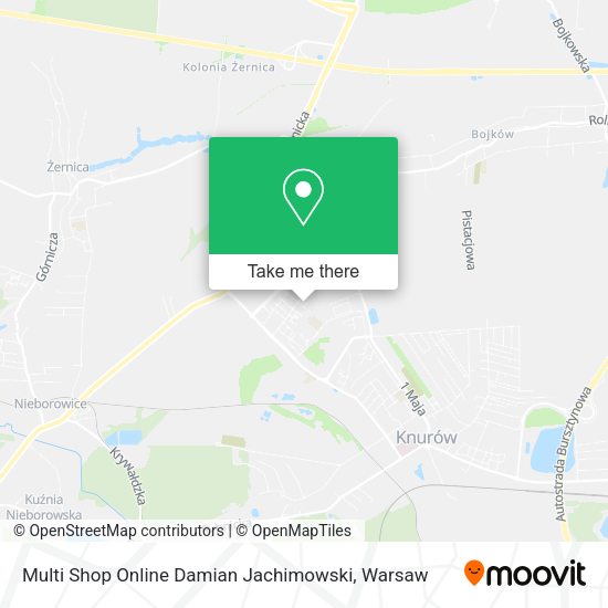 Multi Shop Online Damian Jachimowski map