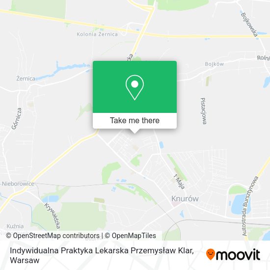 Indywidualna Praktyka Lekarska Przemysław Klar map