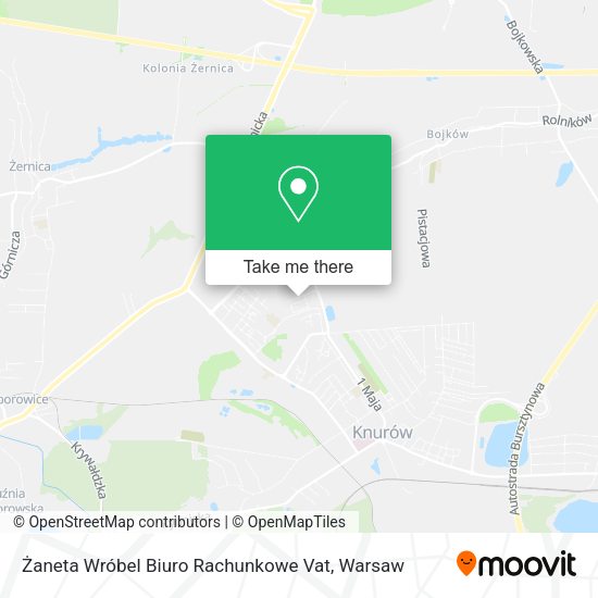 Żaneta Wróbel Biuro Rachunkowe Vat map