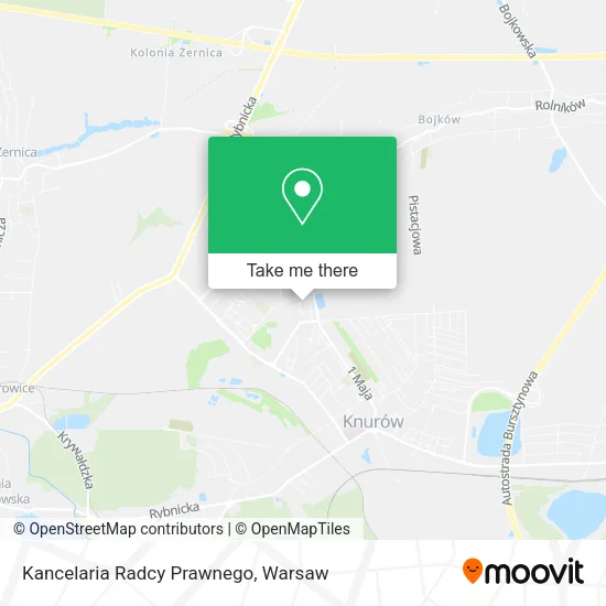 Карта Kancelaria Radcy Prawnego