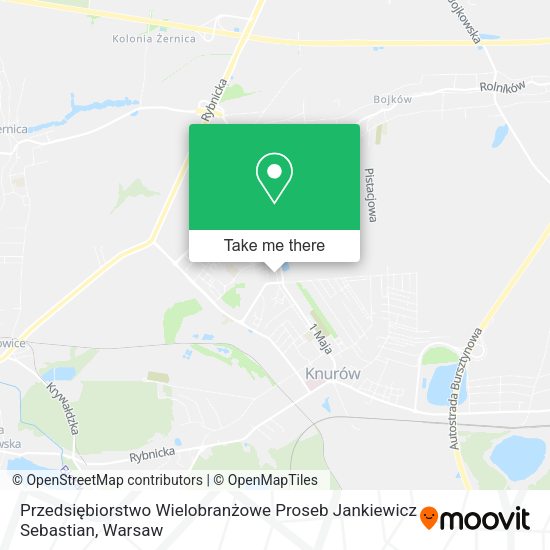 Przedsiębiorstwo Wielobranżowe Proseb Jankiewicz Sebastian map