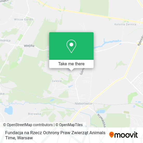 Fundacja na Rzecz Ochrony Praw Zwierząt Animals Time map