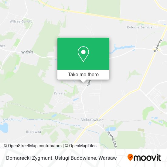 Domarecki Zygmunt. Usługi Budowlane map