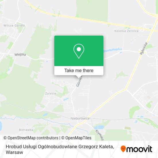 Hrobud Usługi Ogólnobudowlane Grzegorz Kaleta map