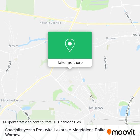 Specjalistyczna Praktyka Lekarska Magdalena Pałka map