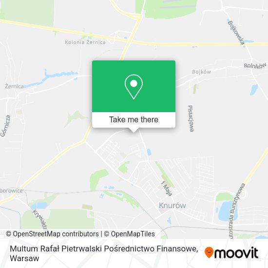 Multum Rafał Pietrwalski Pośrednictwo Finansowe map