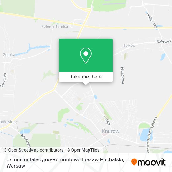 Usługi Instalacyjno-Remontowe Lesław Puchalski map