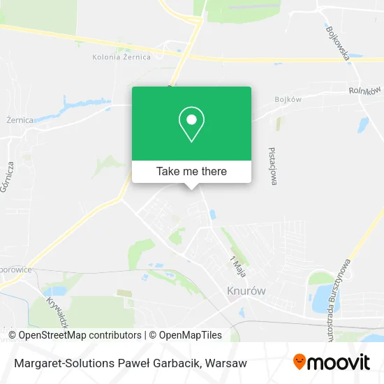 Карта Margaret-Solutions Paweł Garbacik