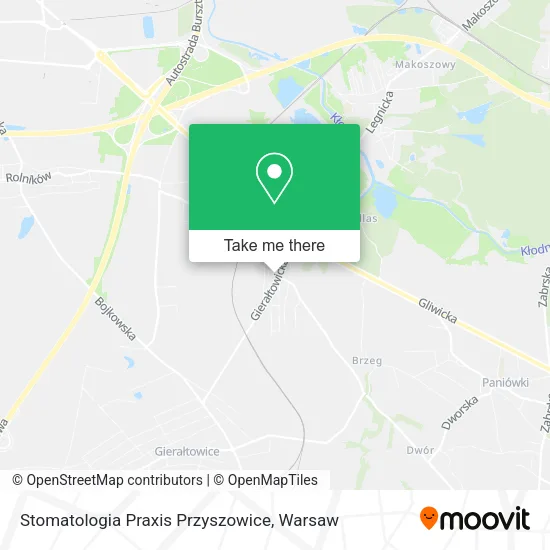 Stomatologia Praxis Przyszowice map