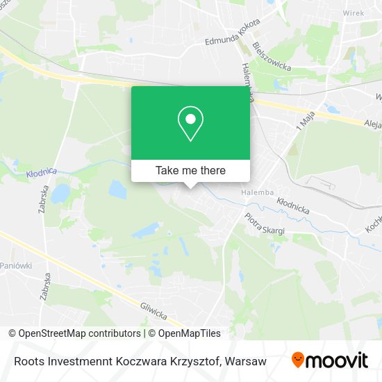 Roots Investmennt Koczwara Krzysztof map