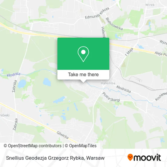 Карта Snellius Geodezja Grzegorz Rybka